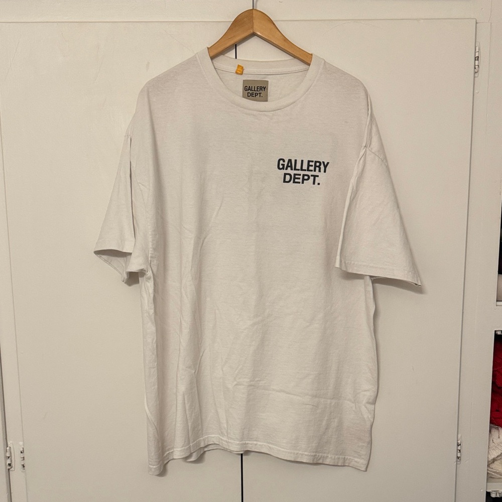 Gallery Dept Classic White Short Sleeve Tee